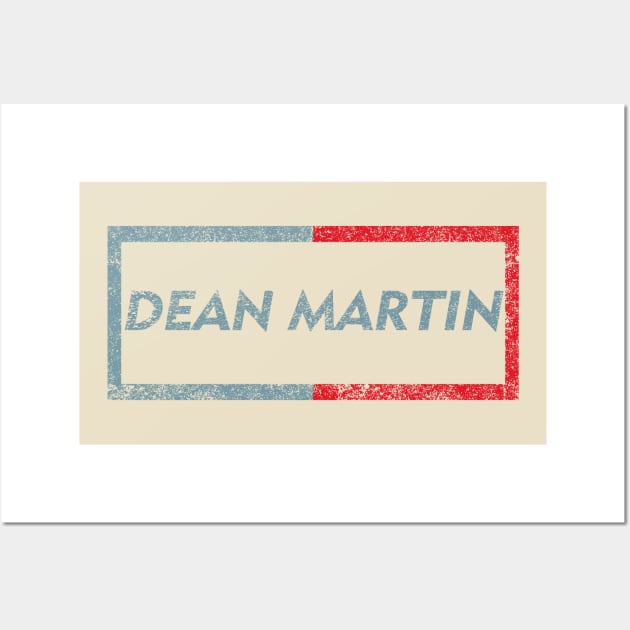 Dean Martin Distressed Wall Art by BAUREKSO